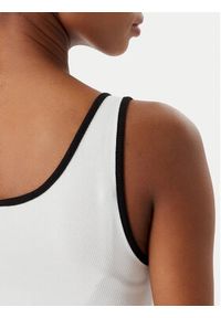 Karl Lagerfeld Jeans Body A2W17021 Biały Slim Fit. Kolor: biały. Materiał: bawełna #4