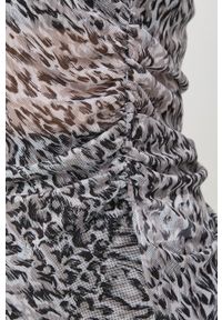 Patrizia Pepe longsleeve damski kolor szary. Kolor: szary. Materiał: materiał, dzianina. Długość rękawa: długi rękaw #5