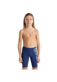 Kąpielówki chłopięce Arena Swim Jammer Graphic. Kolor: biały, niebieski, wielokolorowy