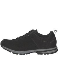 MEINDL - Buty turystyczne męskie niskie Meindl Durban z membrana Gore-Tex. Kolor: czarny. Technologia: Gore-Tex. Sport: turystyka piesza