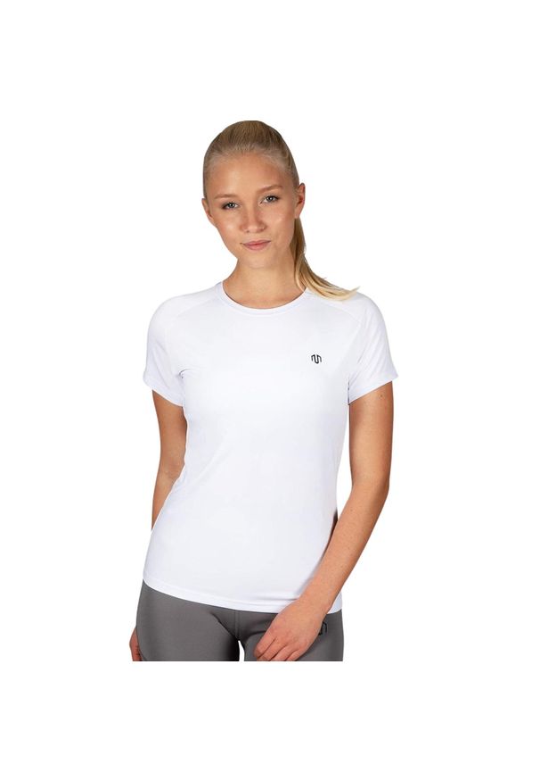 MOROTAI - Koszulka treningowa damska Morotai Performance Basic. Kolor: biały. Materiał: poliester, elastan. Sport: fitness