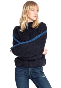 Lee - SWETER DAMSKI LEE CHUNKY KNIT MIDNIGHT NAVY L52ZJXMA 112112160 #4