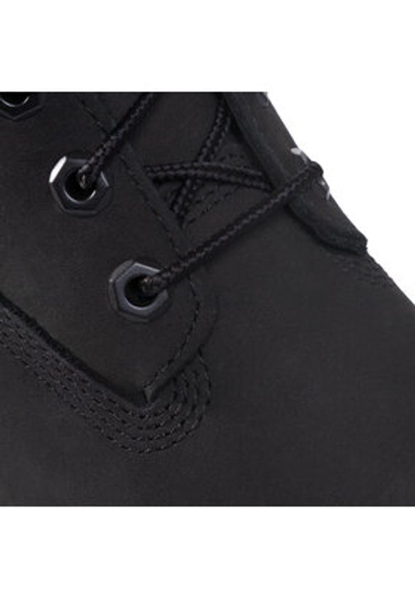 Timberland Trapery Kinsley TB0A25C4001 Czarny. Kolor: czarny. Materiał: skóra, nubuk