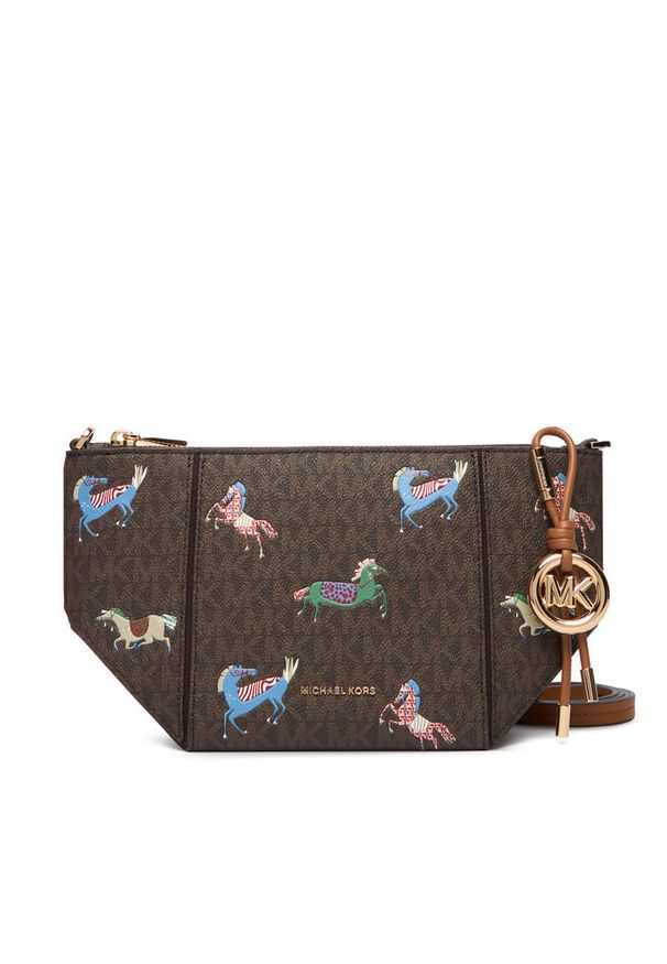 Torebka MICHAEL Michael Kors. Kolor: brązowy