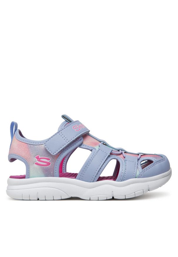 skechers - Sandały Skechers. Kolor: fioletowy