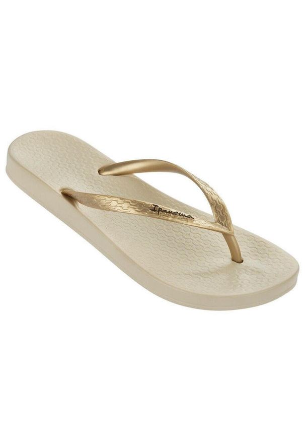 Japonki plażowe damskie Ipanema Anatomic Tan FEM. Okazja: na plażę. Kolor: beżowy, żółty, wielokolorowy. Materiał: guma, syntetyk, materiał
