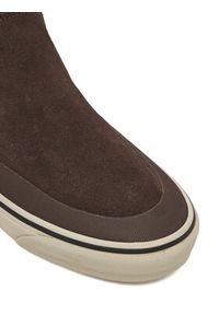Vans Sneakersy MTE Mid-Slip Insulated VN000DANBRO1 Brązowy. Kolor: brązowy. Materiał: skóra, zamsz #4