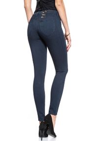 Lee - SPODNIE DAMSKIE LEE SCARLETT BLUE BLACK WAVE L506ELKZ 112111176 #4