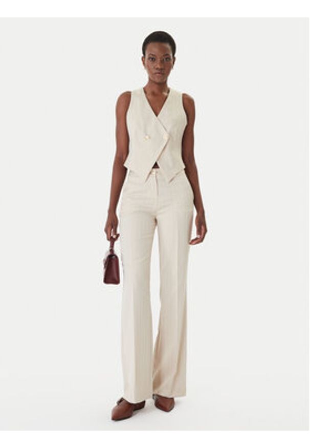 Artigli Kamizelka ACGL004632 Beżowy Regular Fit. Kolor: beżowy. Materiał: syntetyk