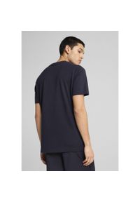Koszulka męska Puma Ess No.1 Logo Tee. Kolor: niebieski. Materiał: jeans. Długość: krótkie