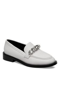 Eva Minge Loafersy WGA3289-1Z Biały. Kolor: biały. Materiał: skóra #7