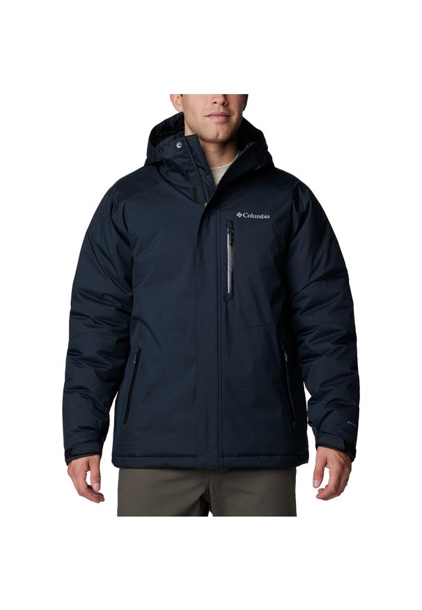 columbia - Kurtka puchowa męska Columbia Oak Harbor II Insulated. Kolor: czarny. Materiał: puch. Sport: turystyka piesza