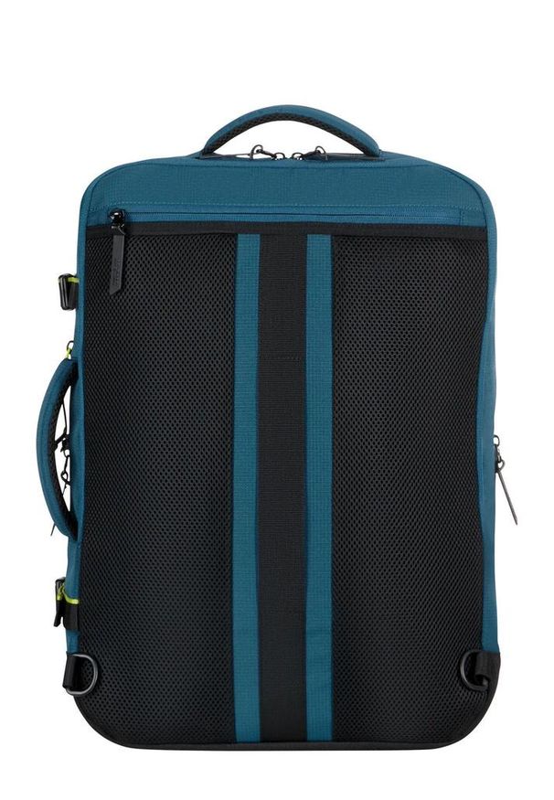 AMERICAN TOURISTER - Plecak podróżny do samolotu American Tourister Take2cabin L - harbor blue. Kolor: zielony