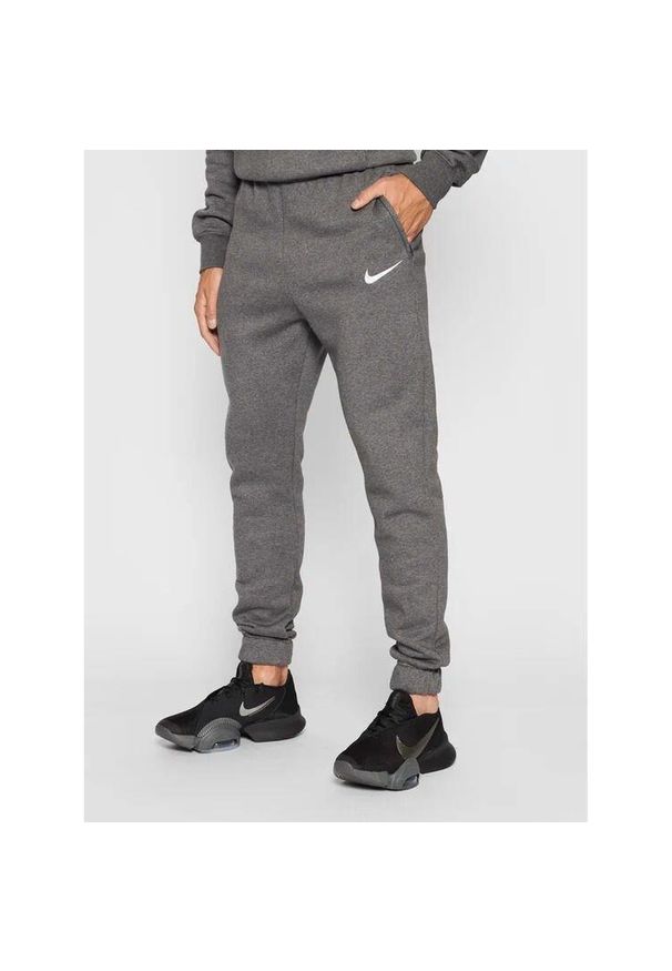 Spodnie Dresowe Męskie Bawełniane Nike Park 20 Jogger. Kolor: biały, szary, wielokolorowy. Materiał: bawełna, dresówka. Sport: fitness