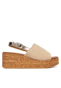 Sandały Tamaris. Kolor: beżowy #1