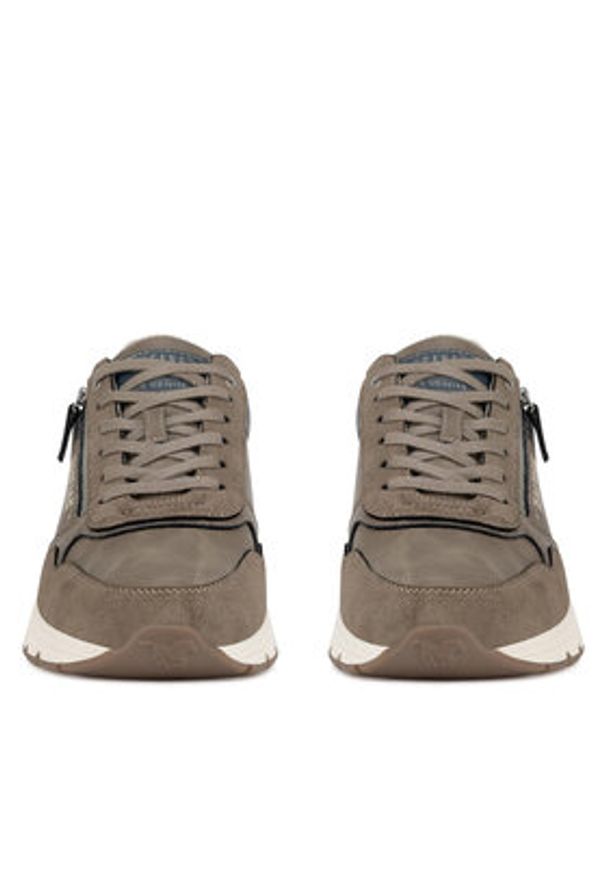 Mustang Sneakersy 4200-301 BIG Beżowy. Kolor: beżowy. Materiał: materiał