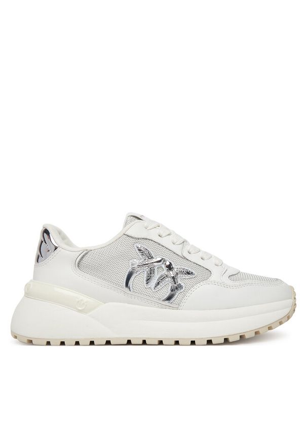 Pinko - Sneakersy PINKO. Kolor: biały