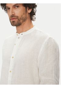 Liu Jo Koszula QA5098 T4359 11001 Biały Regular Fit. Kolor: biały. Materiał: len #4