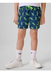 4f - 4F Spodenki plażowe boardshorty chłopięce - multikolor 122/128 (6-8 lat). Kolor: wielokolorowy #2