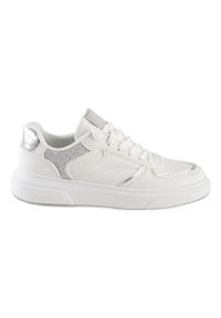 Shelvt Sneakersy damskie białe. Kolor: biały