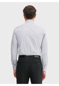 Pako Lorente - PAKO LORENTE – Gładka koszula męska w kolorze szarym. Kolor: szary, beżowy, niebieski, wielokolorowy. Materiał: bawełna. Długość rękawa: długi rękaw. Długość: długie. Wzór: gładki #3