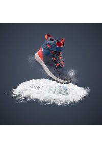 quechua - Buty turystyczne dla dzieci Quechua SH500 Warm zapinane na rzep wodoodporne. Zapięcie: rzepy. Kolor: czerwony, niebieski, wielokolorowy. Sezon: zima. Sport: turystyka piesza #2