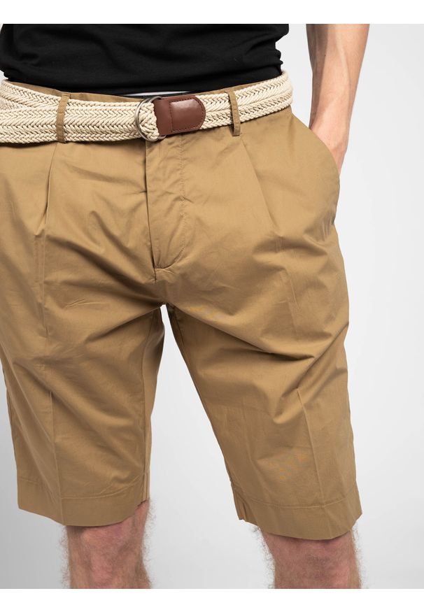 Antony Morato Szorty | MMSH00135 FA900118 | Mężczyzna | Beżowy. Okazja: na co dzień. Kolor: beżowy. Materiał: bawełna. Styl: casual