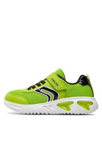 Geox Sneakersy J Assister Boy J45DZC 014CE C3707 D Zielony. Kolor: zielony. Materiał: mesh, materiał