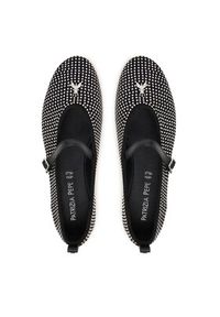 Patrizia Pepe Baleriny PPJ925.01 Czarny. Kolor: czarny. Materiał: materiał #4