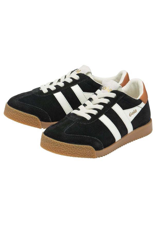 Sneakersy dla dzieci Gola Elan. Okazja: na co dzień. Kolor: czarny, wielokolorowy, biały