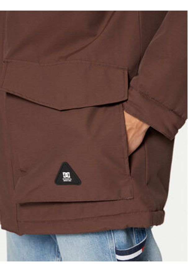 DC Shoes Kurtka zimowa Murrayfield ADYJK03200 Brązowy Standard Fit. Kolor: brązowy. Materiał: bawełna, syntetyk. Sezon: zima