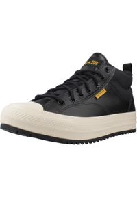 Converse - Buty CONVERSE CHUCK TAYLOR ALL STAR MALDEN STREET BOOT MID Czarny. Kolor: czarny. Materiał: tkanina, syntetyk. Model: Converse All Star. Sport: turystyka piesza #1