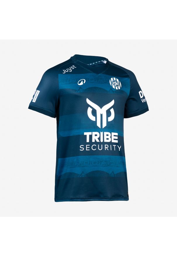 KIPSTA - Koszulka piłkarska autentyczna Kipsta Roda JC 25/26 Trzecia. Kolor: niebieski. Materiał: poliester, elastan, tkanina, prążkowany, materiał. Sport: piłka nożna