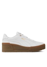 Puma Sneakersy Karmen Wedge 390985 Biały. Kolor: biały. Materiał: skóra #1