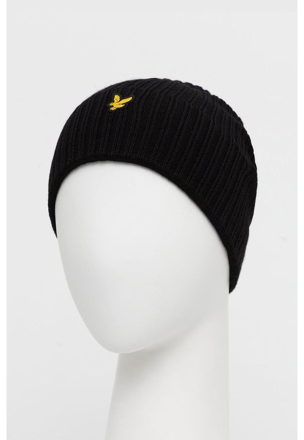 Lyle & Scott - Czapka. Kolor: czarny