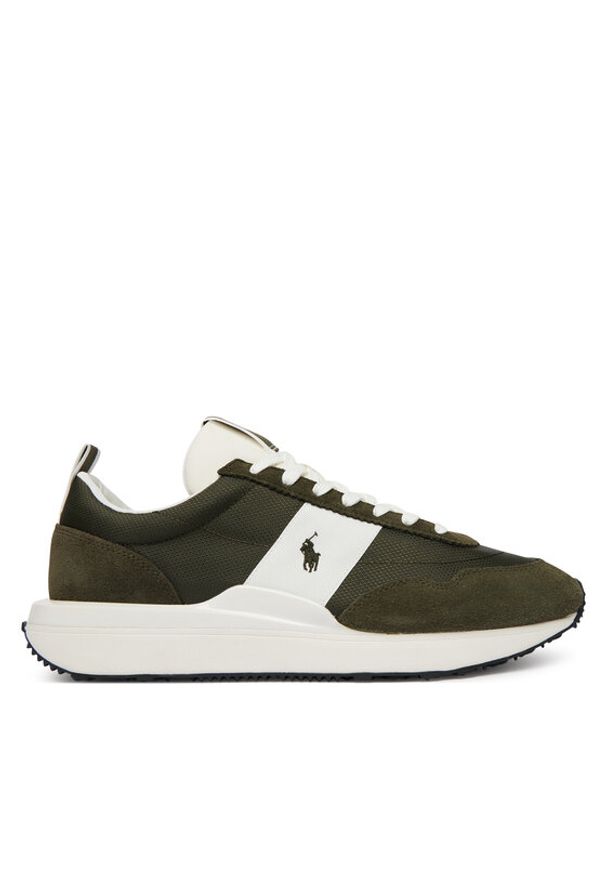 Polo Ralph Lauren Sneakersy 809P13090001 Zielony. Kolor: zielony. Materiał: zamsz, skóra