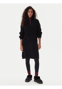 Roxy Sukienka dzianinowa Home Again SD ERJKD03535 Czarny Regular Fit. Kolor: czarny. Materiał: akryl #4