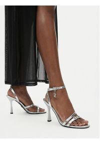 Juicy Couture Sandały EO-LS955554-8 Srebrny. Kolor: srebrny. Materiał: materiał #4