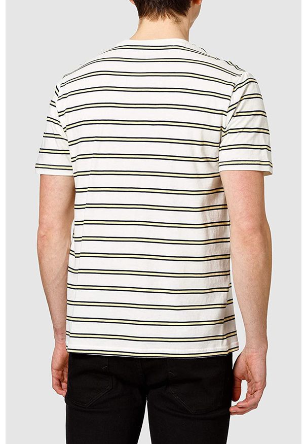 Lee - MĘSKI T-SHIRT LEE STRIPE TEE GOLDEN HAZE L64FFDAY 112115758