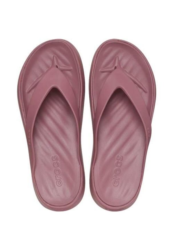 Japonki damskie Crocs Getaway. Kolor: różowy. Materiał: syntetyk, materiał