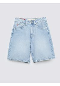 Big-Star - Szorty damskie jeansowe niebieskie Selene 101. Stan: podwyższony. Kolor: niebieski. Materiał: jeans. Długość: krótkie. Sezon: lato. Styl: vintage, retro, elegancki #5