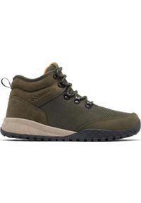 columbia - Buty Sneakersy Męskie Columbia Fairbanks Mid Waterproof. Kolor: zielony