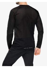 Bluza rowerowa męska ION Logo LS Jersey. Kolor: czarny. Materiał: jersey