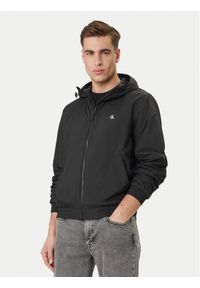 Calvin Klein Jeans Wiatrówka Harrington LV04RF521G Czarny Regular Fit. Kolor: czarny. Materiał: syntetyk #1