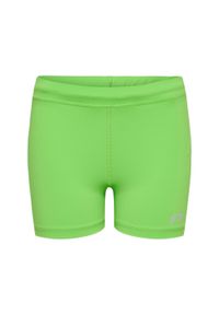 NewLine - Szorty dziewczęce Newline Core. Okazja: na co dzień. Kolor: zielony. Długość: krótkie. Sezon: lato. Styl: casual, sportowy. Sport: fitness