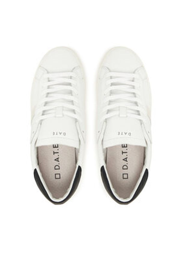 D.A.T.E. Sneakersy Hill Low Calf W431-HL-CA Biały. Kolor: biały. Materiał: skóra