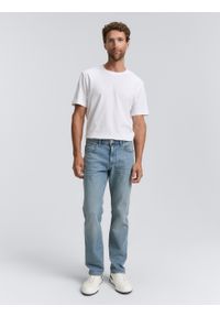Męskie Spodnie Jeansowe Tom Tailor TTMARVIN STRAIGHT Stone Blue Denim 1048364 10141 #4