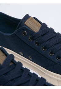 Big-Star - Trampki męskie granatowe LL174018 403. Kolor: niebieski. Materiał: jeans, guma. Sezon: wiosna, lato. Styl: klasyczny, retro #5
