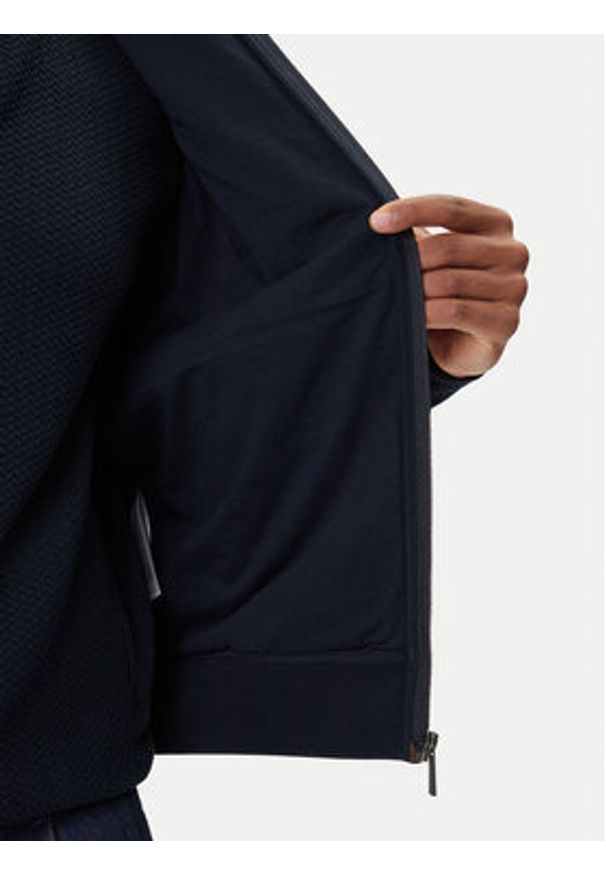 Bugatti Kamizelka 8800-85051D Granatowy Regular Fit. Kolor: niebieski. Materiał: bawełna