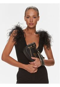 Love Moschino - LOVE MOSCHINO Torebka JC4140PP1IL1100A Czarny. Kolor: czarny. Materiał: skórzane